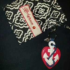 Brand New Brighton Anchor Heart Keychain